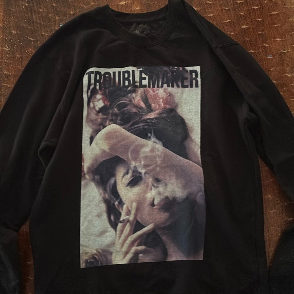 Original Troublemakers crew neck sweatshirt size Large